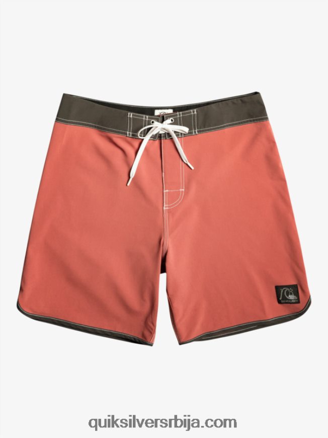 мушкарци Quiksilver оригиналне пансионске шортс 18 марсала Z824VN93