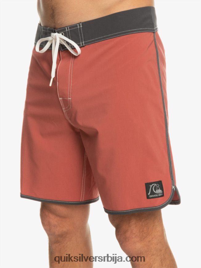 мушкарци Quiksilver оригиналне пансионске шортс 18 марсала Z824VN93