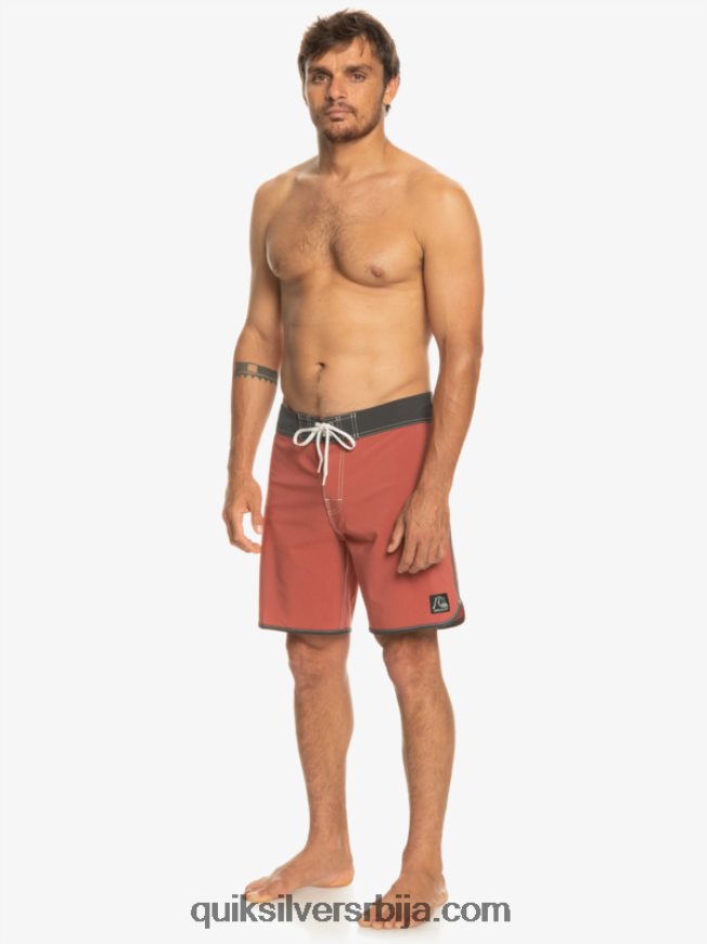 мушкарци Quiksilver оригиналне пансионске шортс 18 марсала Z824VN93