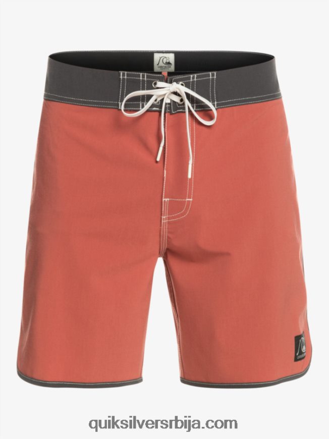 мушкарци Quiksilver оригиналне пансионске шортс 18 марсала Z824VN93