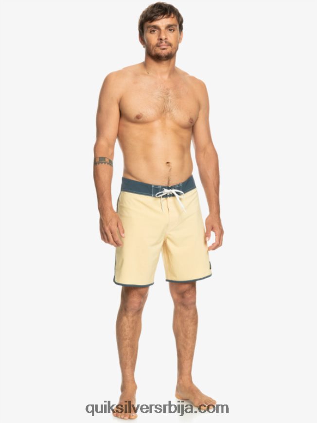 мушкарци Quiksilver оригиналне пансионске шортс 18 пшеница Z824VN94