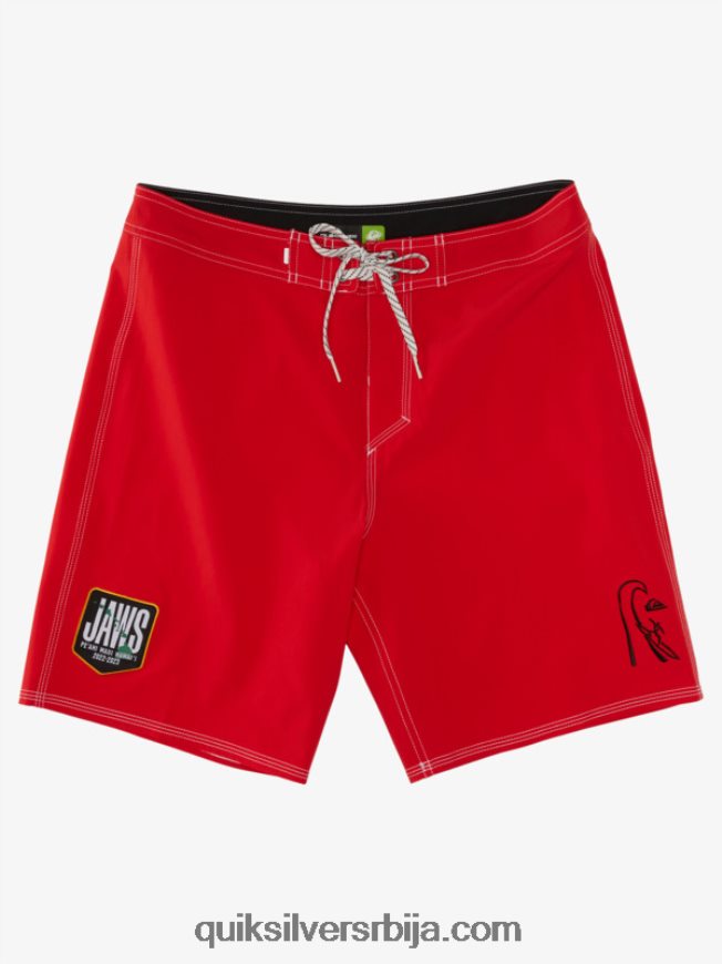 мушкарци Quiksilver сурфсилк јавс 19 боардсхортс високог ризика црвена Z824VN1125