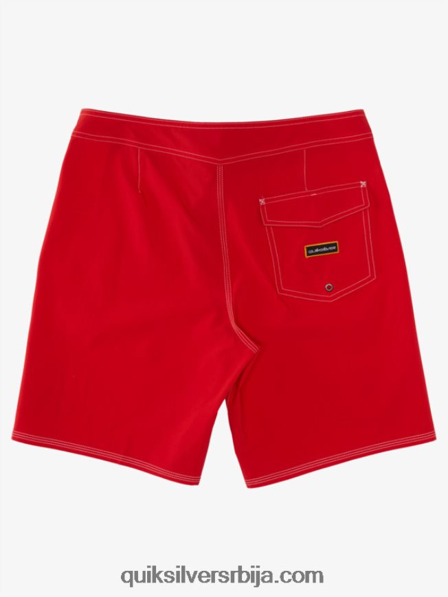 мушкарци Quiksilver сурфсилк јавс 19 боардсхортс високог ризика црвена Z824VN1125