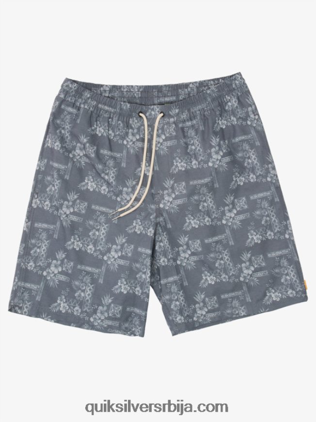мушкарци Quiksilver ватерман камене степенице 19 волеј блацк стонестепс вол Z824VN1366