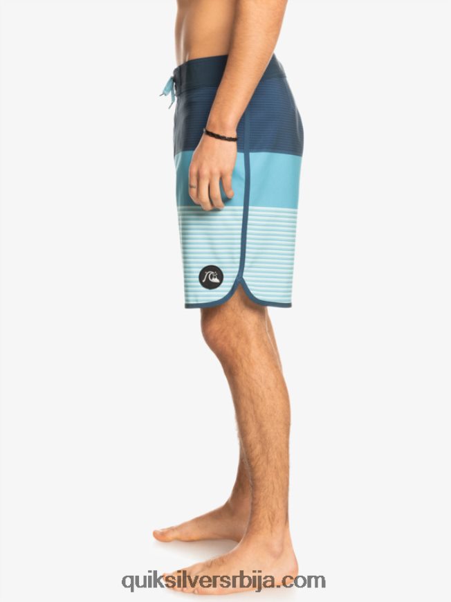 мушкарци Quiksilver сурфсилк тихуана 19 боардсхортс инсигниа блуе Z824VN1398