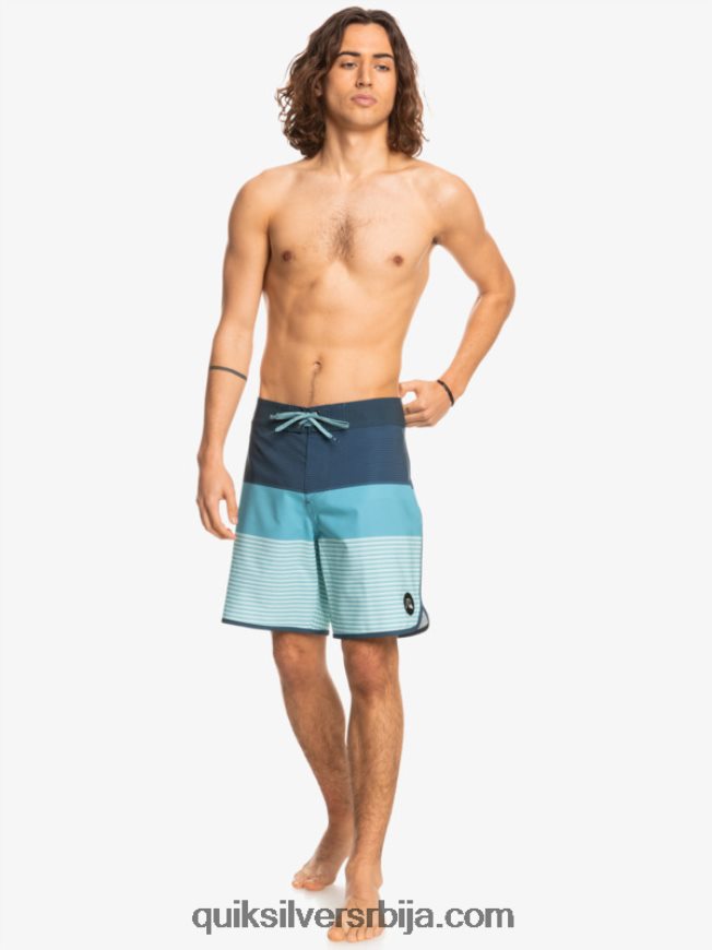 мушкарци Quiksilver сурфсилк тихуана 19 боардсхортс инсигниа блуе Z824VN1398