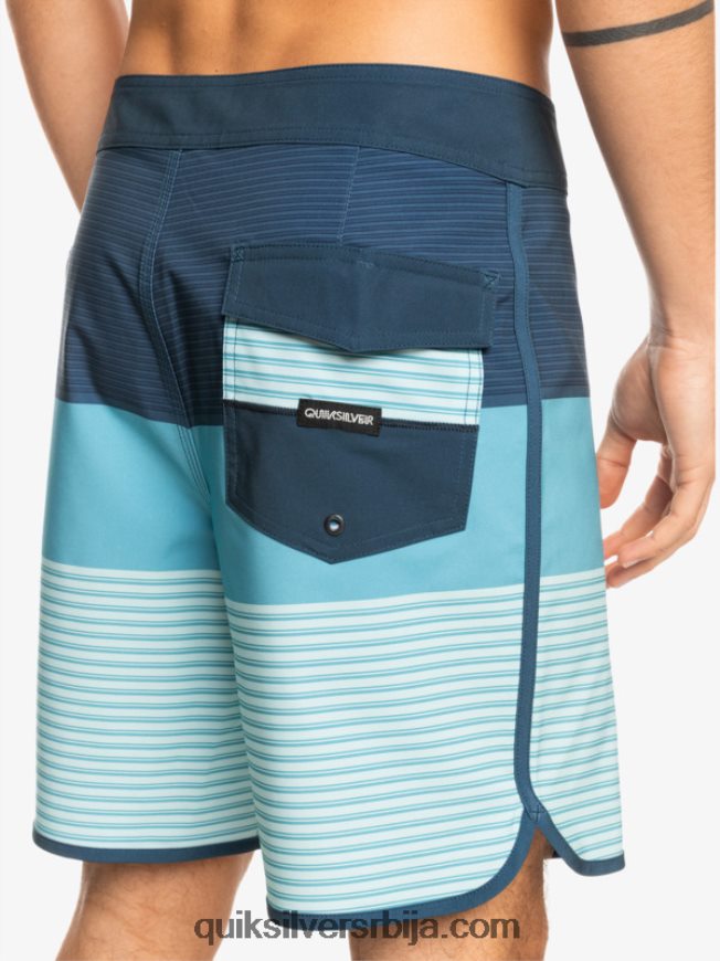 мушкарци Quiksilver сурфсилк тихуана 19 боардсхортс инсигниа блуе Z824VN1398
