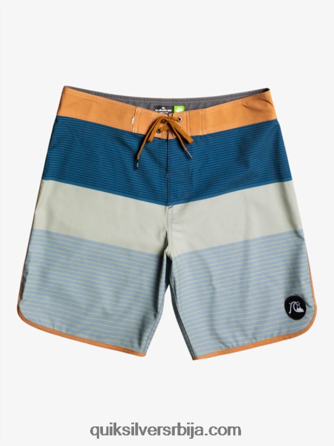 мушкарци Quiksilver сурфсилк тихуана 19 боардсхортс браон шећер Z824VN1400