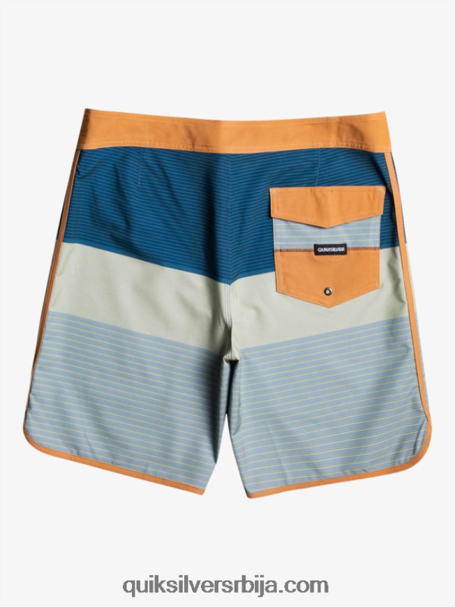 мушкарци Quiksilver сурфсилк тихуана 19 боардсхортс браон шећер Z824VN1400