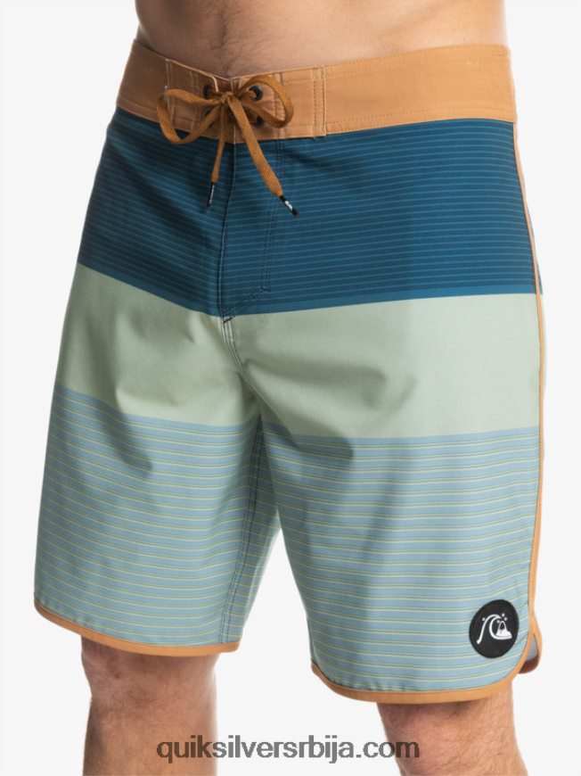 мушкарци Quiksilver сурфсилк тихуана 19 боардсхортс браон шећер Z824VN1400