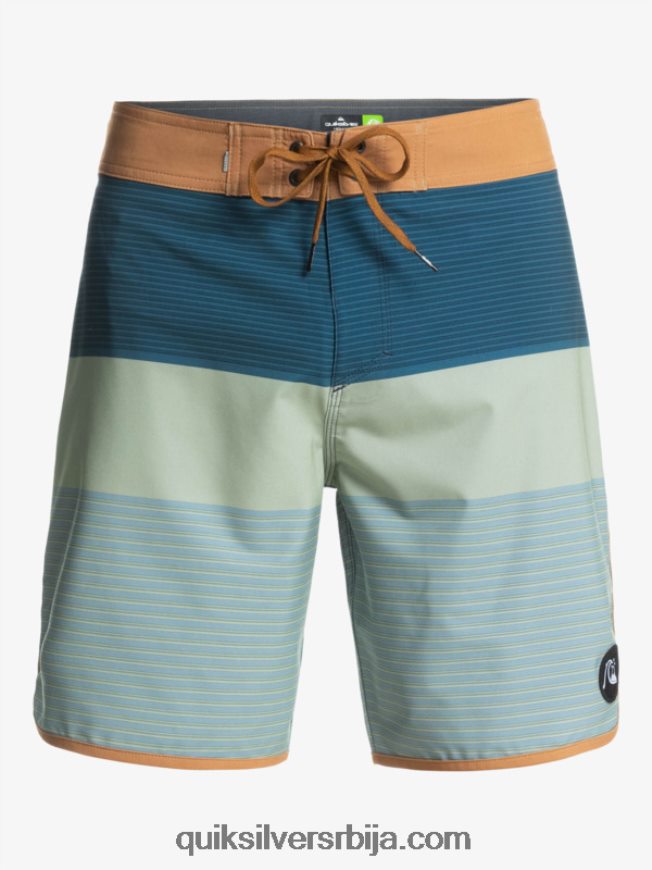 мушкарци Quiksilver сурфсилк тихуана 19 боардсхортс браон шећер Z824VN1400