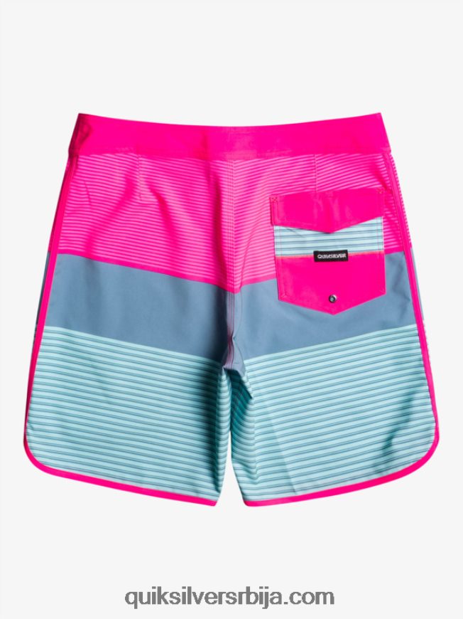 мушкарци Quiksilver сурфсилк тихуана 19 боардсхортс пинк гло Z824VN1401