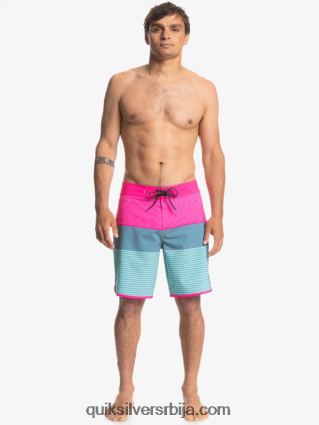 мушкарци Quiksilver сурфсилк тихуана 19 боардсхортс пинк гло Z824VN1401