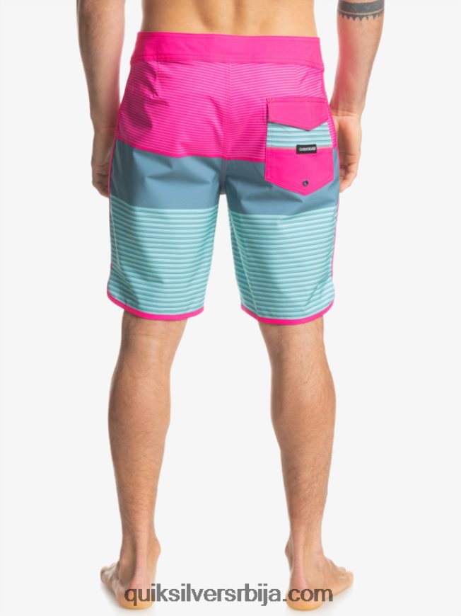 мушкарци Quiksilver сурфсилк тихуана 19 боардсхортс пинк гло Z824VN1401