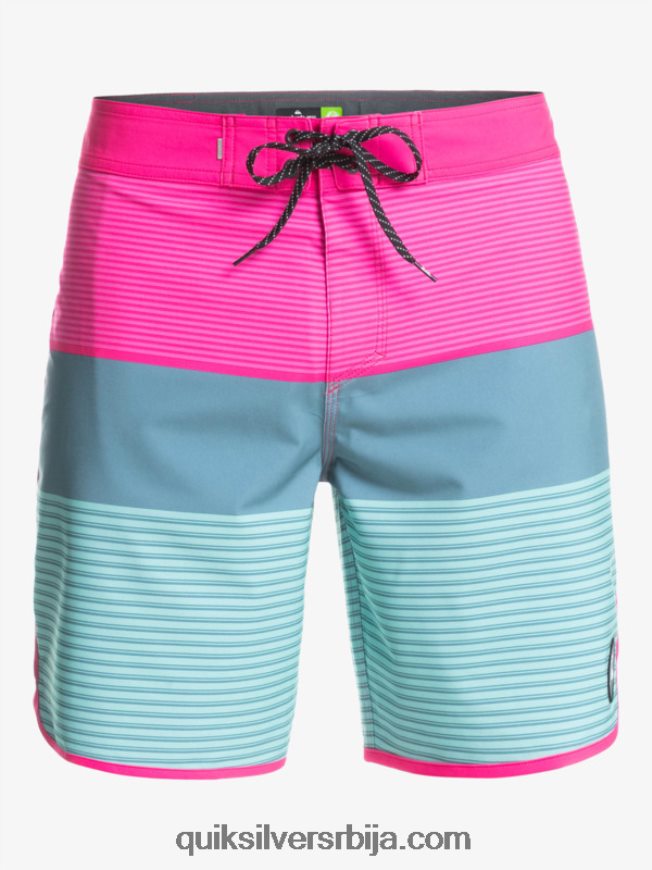 мушкарци Quiksilver сурфсилк тихуана 19 боардсхортс пинк гло Z824VN1401