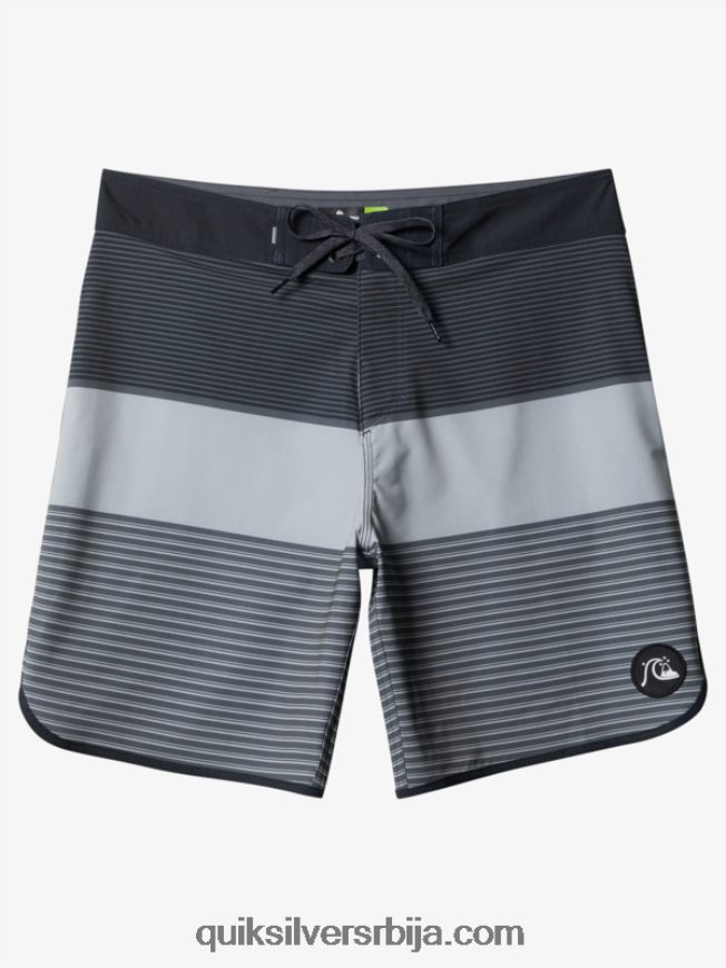 мушкарци Quiksilver сурфсилк тихуана 19 боардсхортс црн Z824VN1402
