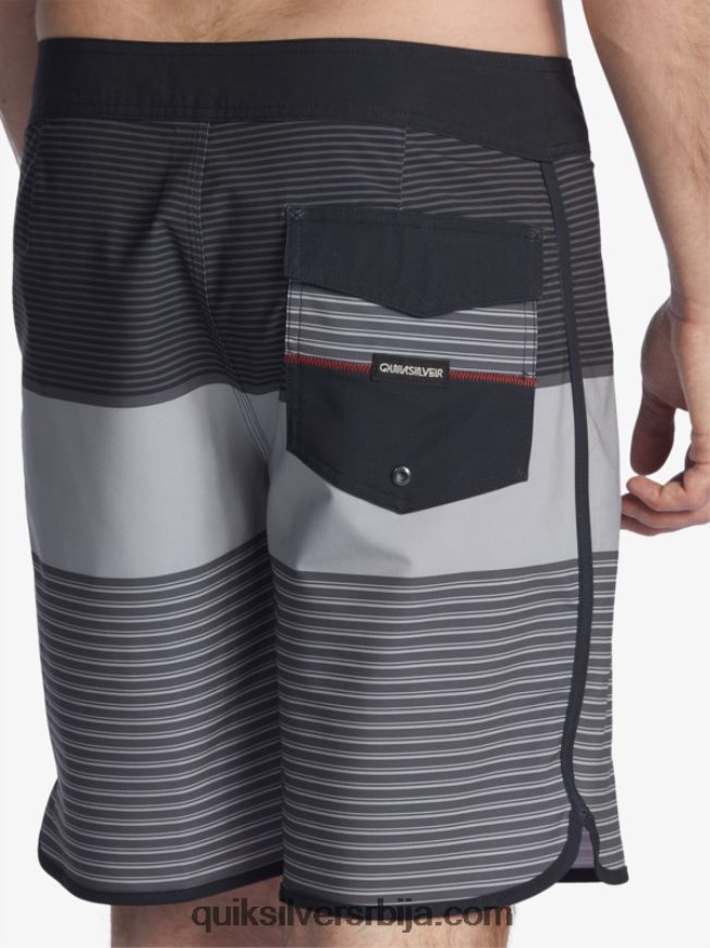 мушкарци Quiksilver сурфсилк тихуана 19 боардсхортс црн Z824VN1402