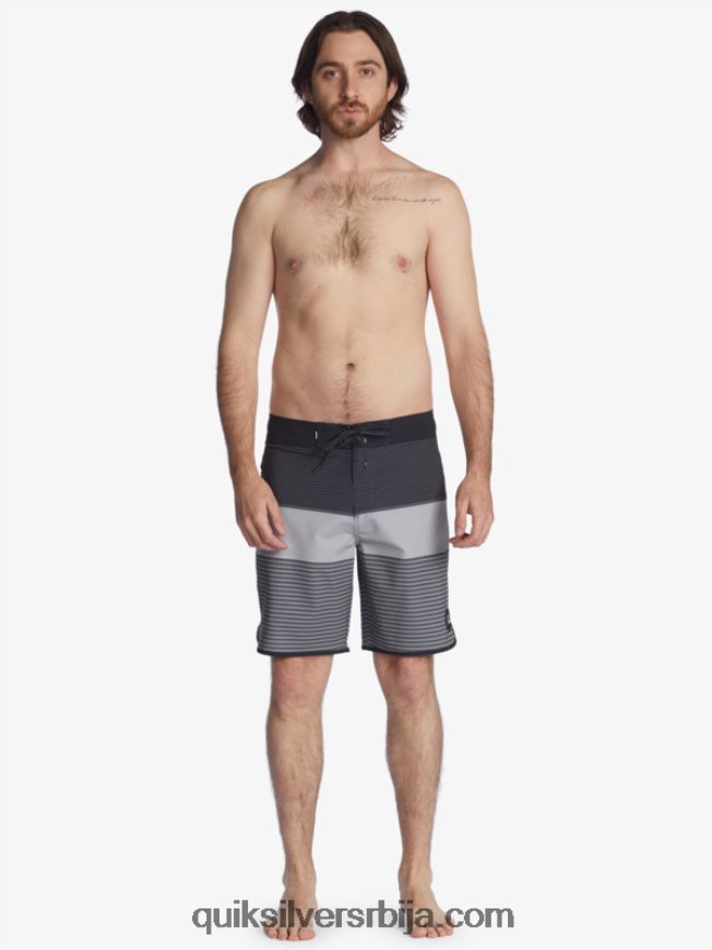 мушкарци Quiksilver сурфсилк тихуана 19 боардсхортс црн Z824VN1402