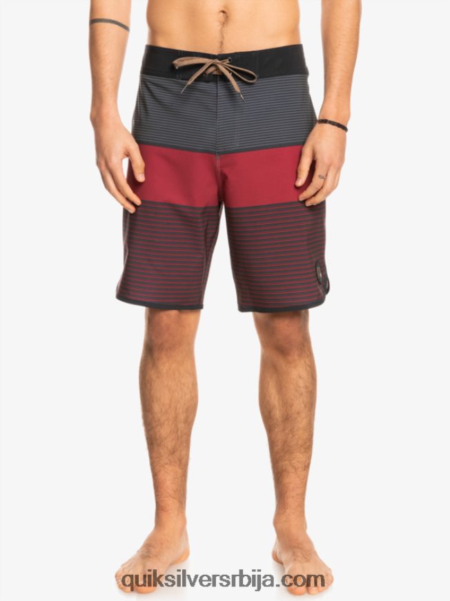 мушкарци Quiksilver сурфсилк тихуана 19 боардсхортс рубинско вино Z824VN1405