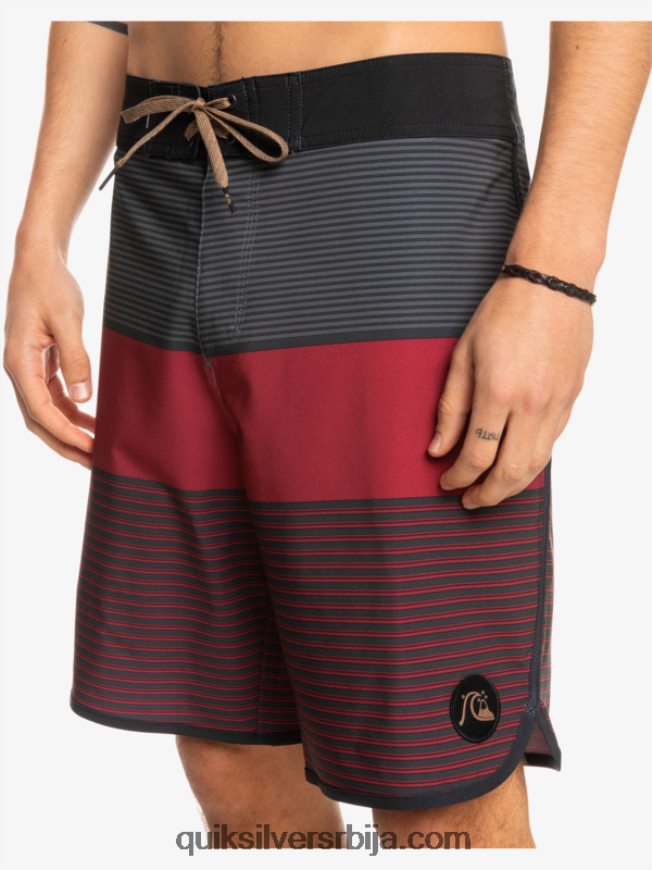 мушкарци Quiksilver сурфсилк тихуана 19 боардсхортс рубинско вино Z824VN1405