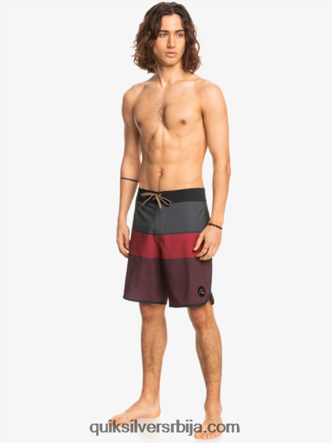 мушкарци Quiksilver сурфсилк тихуана 19 боардсхортс рубинско вино Z824VN1405