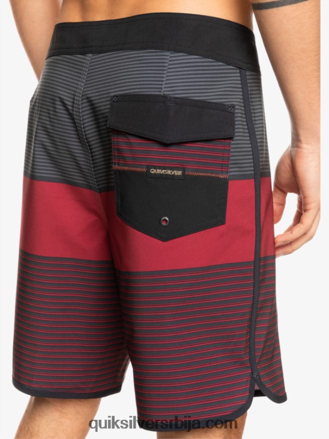 мушкарци Quiksilver сурфсилк тихуана 19 боардсхортс рубинско вино Z824VN1405