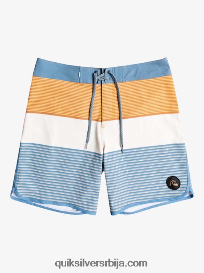 мушкарци Quiksilver сурфсилк тихуана 19 боардсхортс капетани плави Z824VN1406