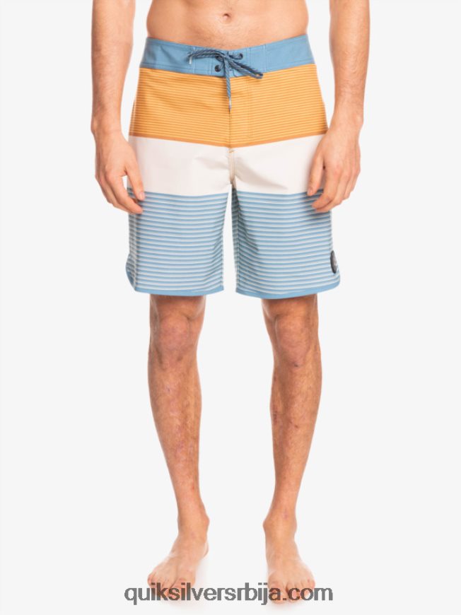 мушкарци Quiksilver сурфсилк тихуана 19 боардсхортс капетани плави Z824VN1406