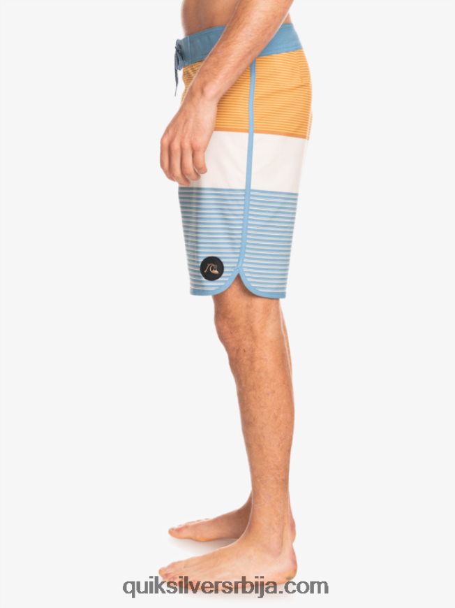 мушкарци Quiksilver сурфсилк тихуана 19 боардсхортс капетани плави Z824VN1406
