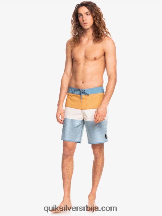 мушкарци Quiksilver сурфсилк тихуана 19 боардсхортс капетани плави Z824VN1406