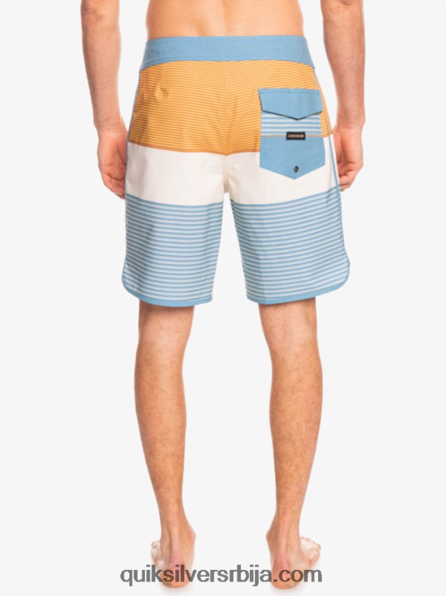 мушкарци Quiksilver сурфсилк тихуана 19 боардсхортс капетани плави Z824VN1406
