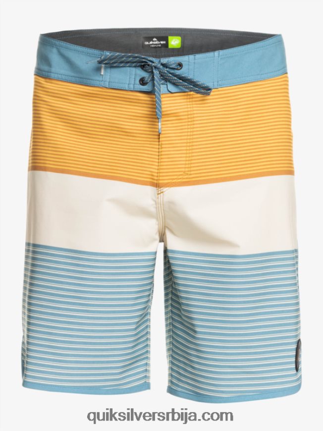 мушкарци Quiksilver сурфсилк тихуана 19 боардсхортс капетани плави Z824VN1406