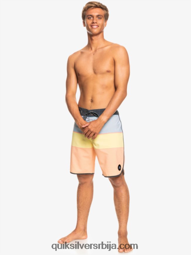мушкарци Quiksilver сурфсилк тихуана 19 боардсхортс бресква розе Z824VN1408