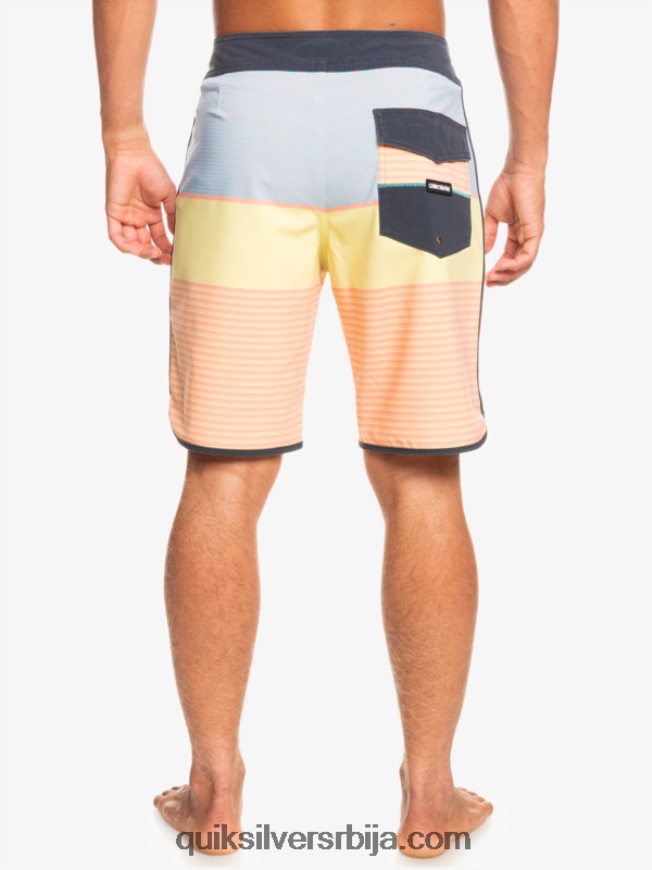 мушкарци Quiksilver сурфсилк тихуана 19 боардсхортс бресква розе Z824VN1408