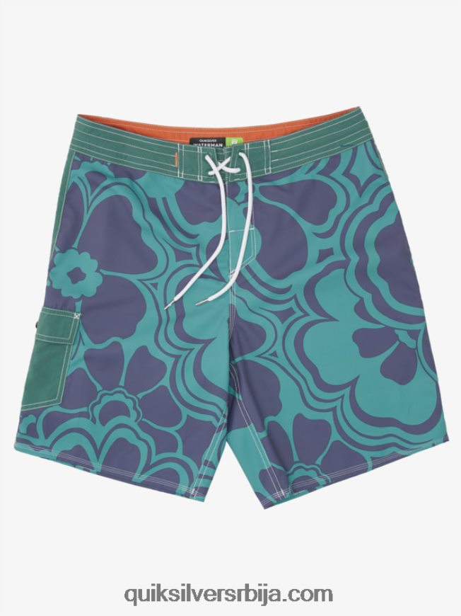 мушкарци Quiksilver Ватерман Тхурсдаи Принт 19 боардсхортс дим бор враћање Z824VN1437