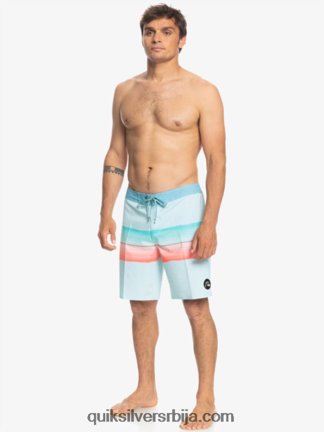 мушкарци Quiksilver сурфсилк ресин тинт 19 боардсхортс ледена аква Z824VN1442