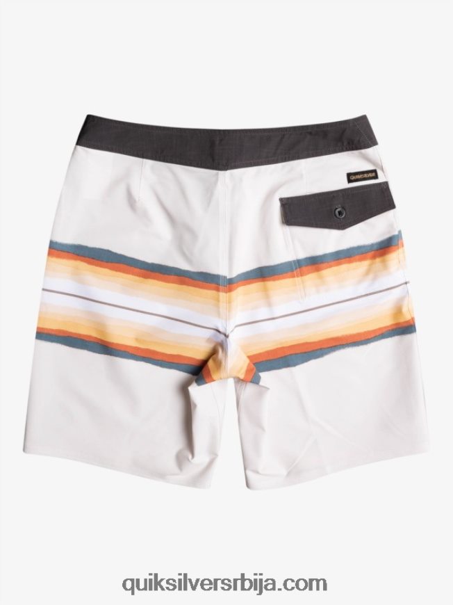 мушкарци Quiksilver сурфсилк ресин тинт 19 боардсхортс старинско бело Z824VN1445