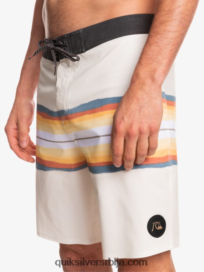 мушкарци Quiksilver сурфсилк ресин тинт 19 боардсхортс старинско бело Z824VN1445