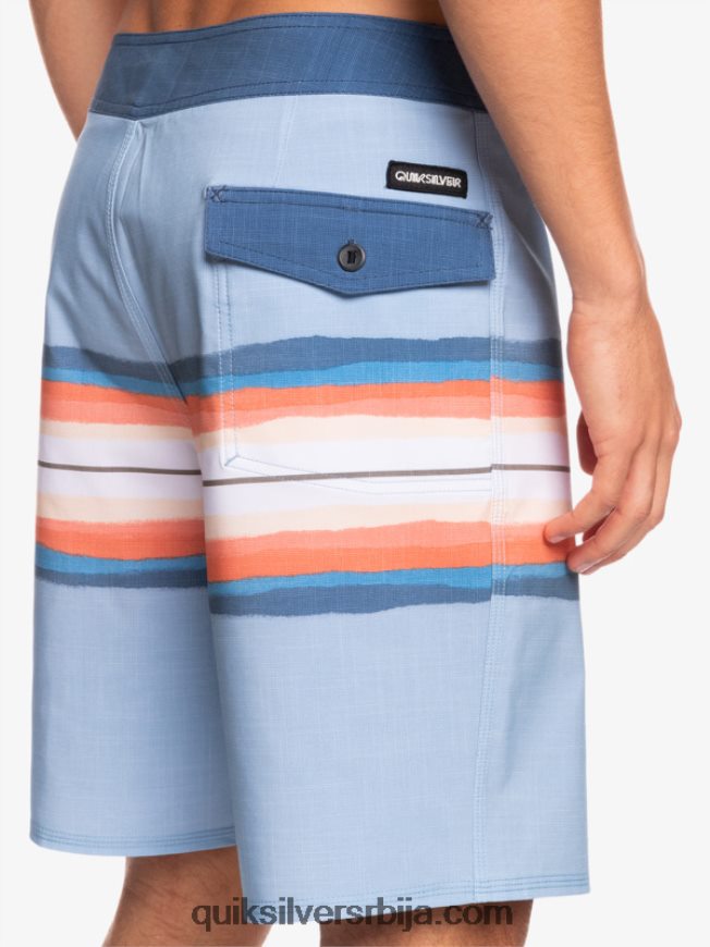 мушкарци Quiksilver сурфсилк ресин тинт 19 боардсхортс избледели тексас Z824VN1449