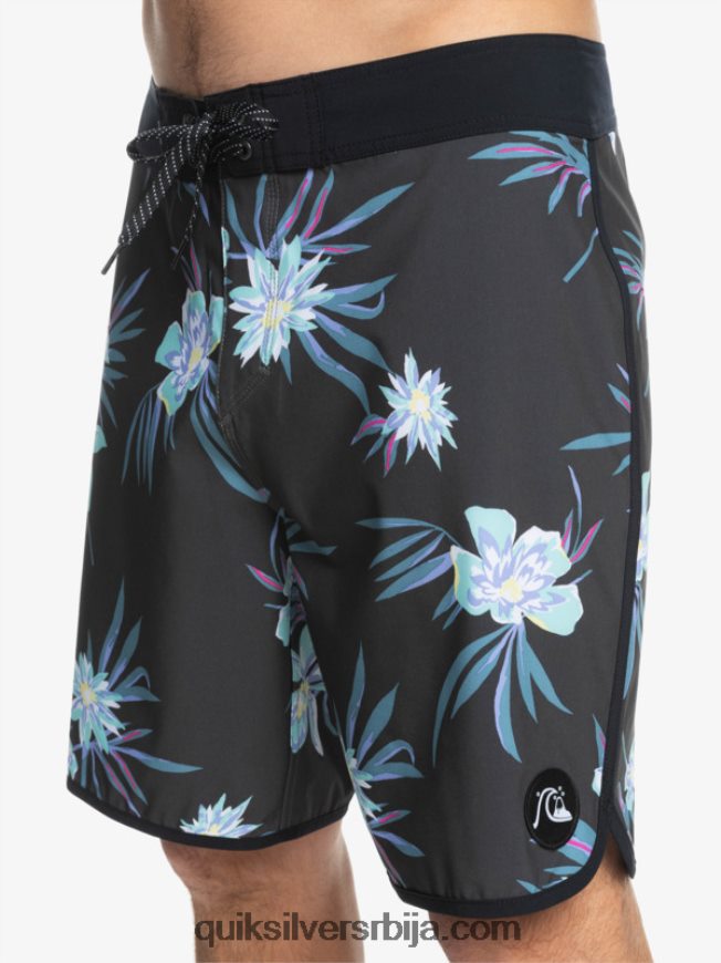 мушкарци Quiksilver сурфсилк сцаллоп 19 боардсхортс тармац Z824VN1493