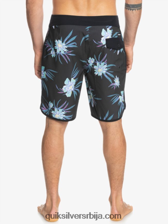 мушкарци Quiksilver сурфсилк сцаллоп 19 боардсхортс тармац Z824VN1493