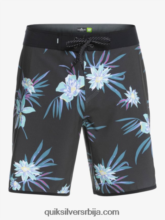 мушкарци Quiksilver сурфсилк сцаллоп 19 боардсхортс тармац Z824VN1493