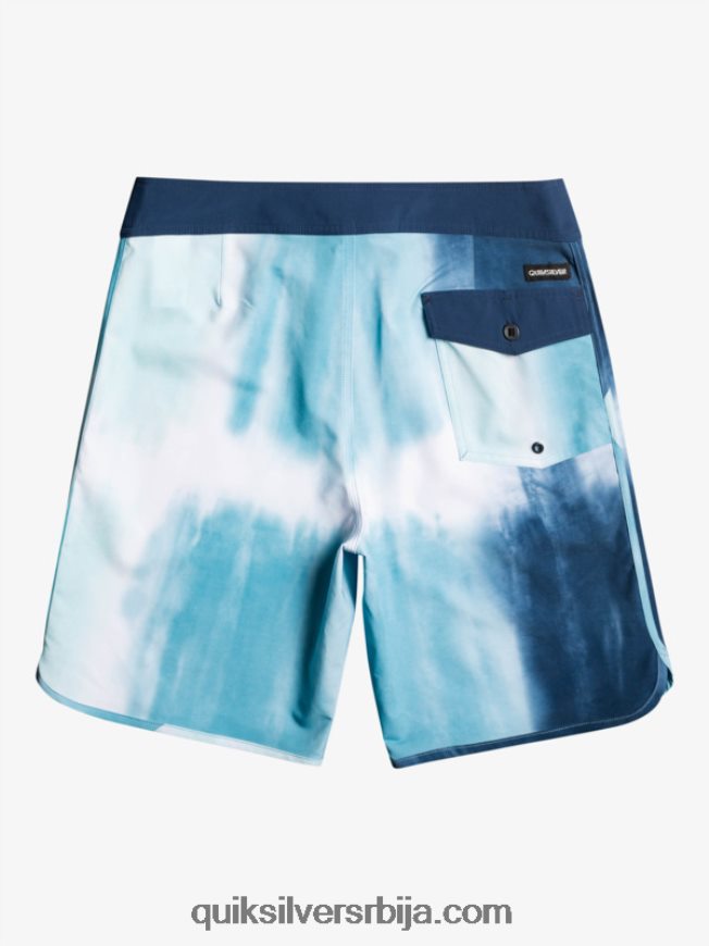мушкарци Quiksilver сурфсилк сцаллоп 19 боардсхортс делпх блуе Z824VN1494