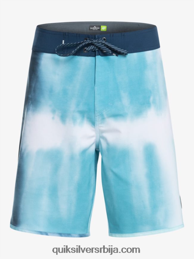 мушкарци Quiksilver сурфсилк сцаллоп 19 боардсхортс делпх блуе Z824VN1494