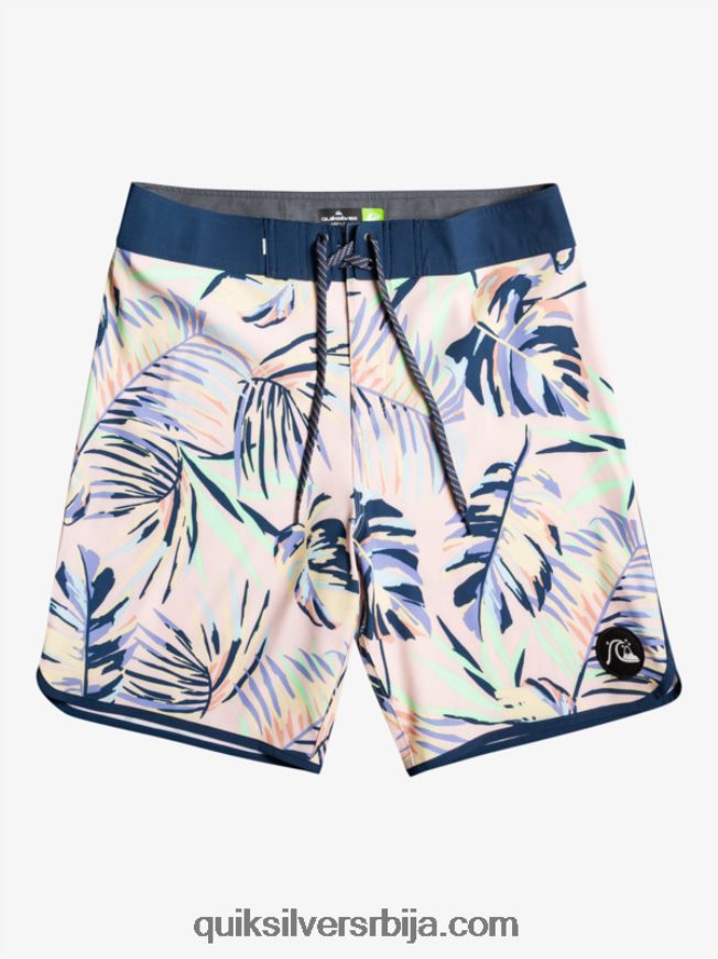 мушкарци Quiksilver сурфсилк сцаллоп 19 боардсхортс бич брескве Z824VN1495