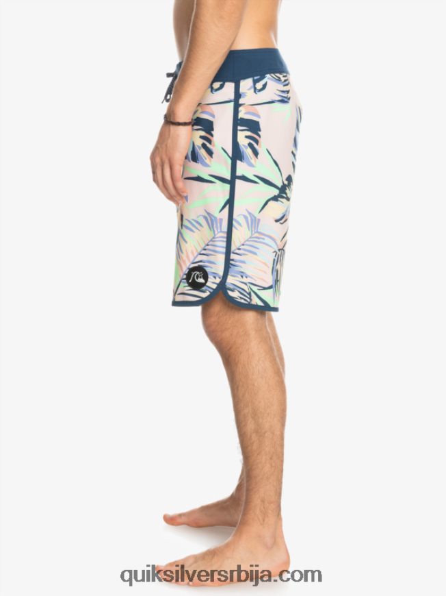 мушкарци Quiksilver сурфсилк сцаллоп 19 боардсхортс бич брескве Z824VN1495