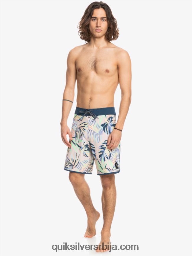 мушкарци Quiksilver сурфсилк сцаллоп 19 боардсхортс бич брескве Z824VN1495