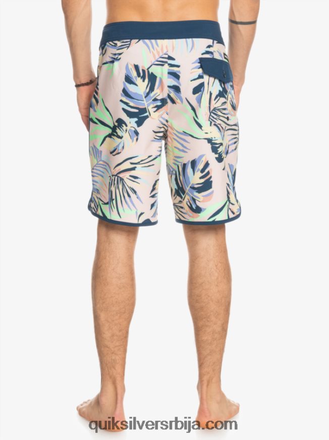 мушкарци Quiksilver сурфсилк сцаллоп 19 боардсхортс бич брескве Z824VN1495