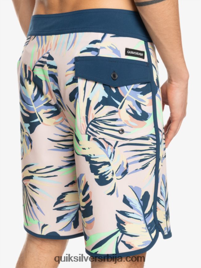 мушкарци Quiksilver сурфсилк сцаллоп 19 боардсхортс бич брескве Z824VN1495