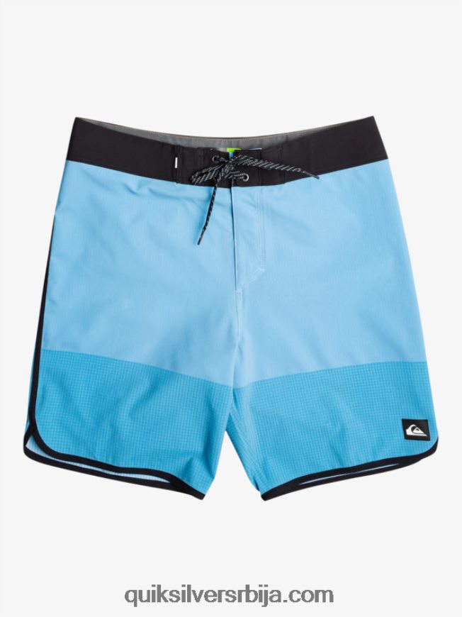 мушкарци Quiksilver хигхлите сцаллоп 19 боардсхортс азурно плава Z824VN17